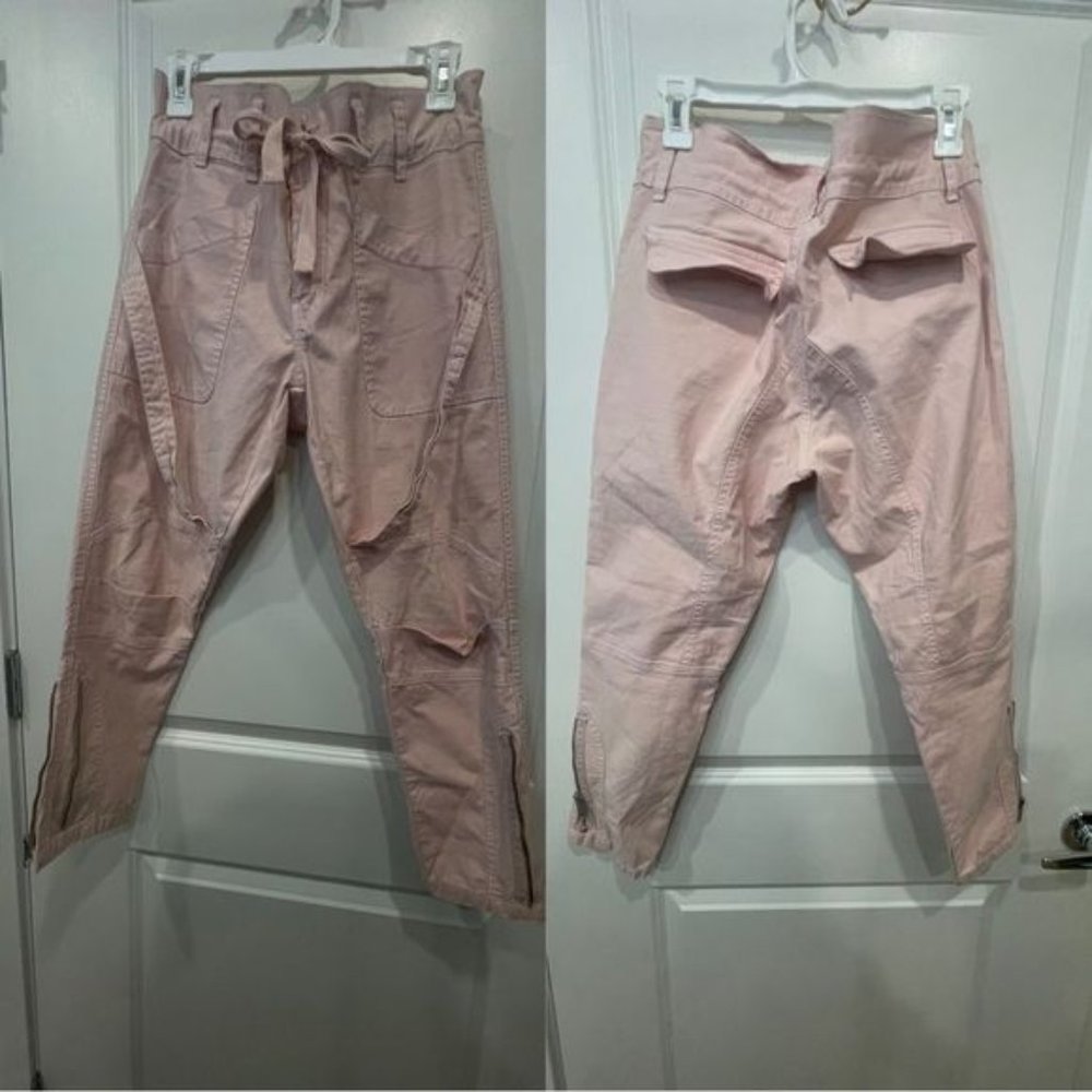 Pink Cargo Pants